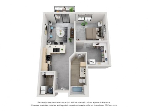 155 E 4th Place Studio-2 Beds Apartment, Loft for Rent - Photo Gallery 32